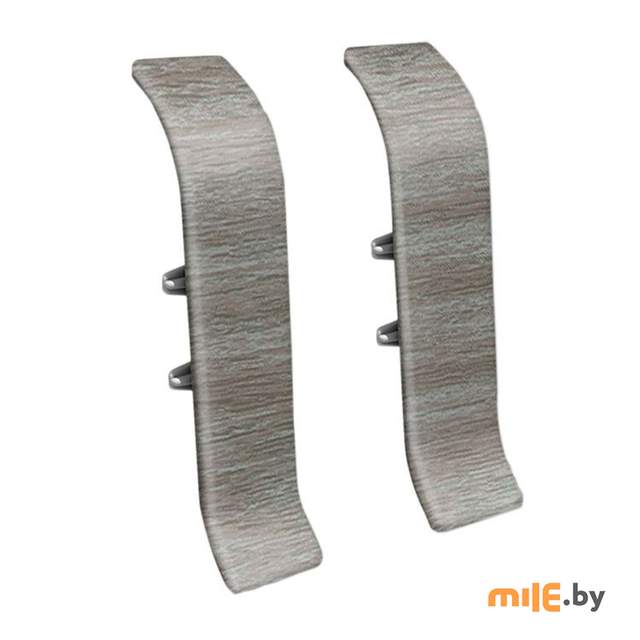Соединитель для плинтуса 55 мм Ideal Классик 210 (дуб пепельный)