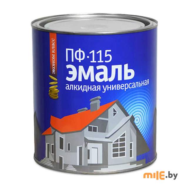 Эмаль Эконом ПФ-115 алкидная универсальная салатовая 1,8 кг