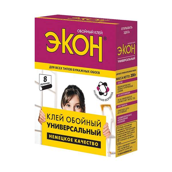 Клей для обоев ЭКОН Универсальный (1312332) 200 г