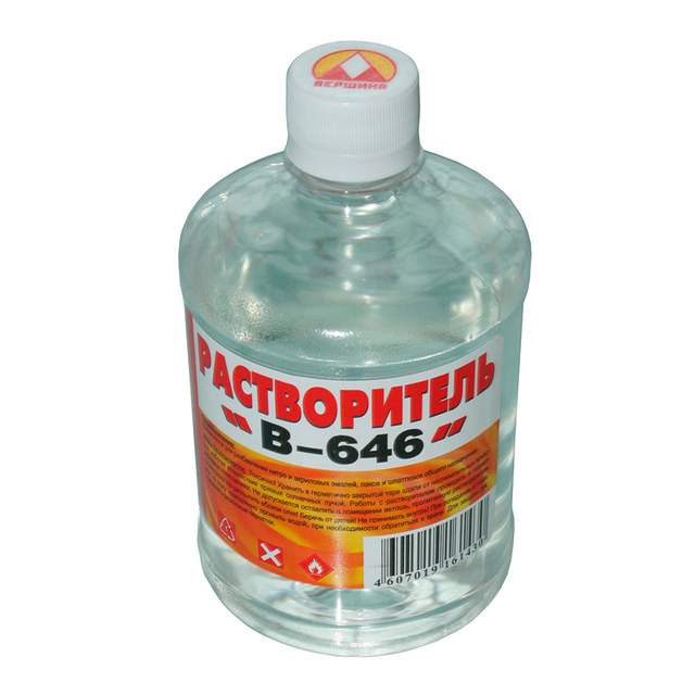 Растворитель Вершина В-646 0,25 л