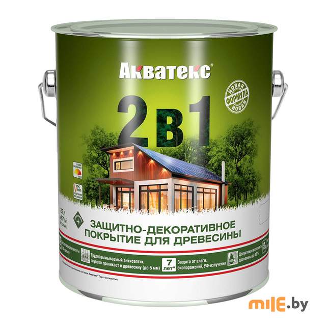 Состав Акватекс 2 в 1 тик 2,7 л