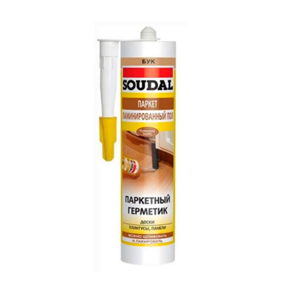 Герметик акриловый для дерева Soudal (венге) 280 мл