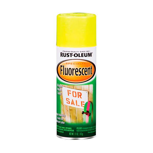 Краска флуоресцентная Rust-Oleum Speciality 1932830 глянцевая (желтый)