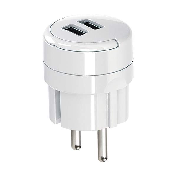Адаптер с двумя USB гнездами 55076