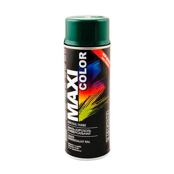 Аэрозольная эмаль MOTIP 6005MX (тёмно-зелёный)