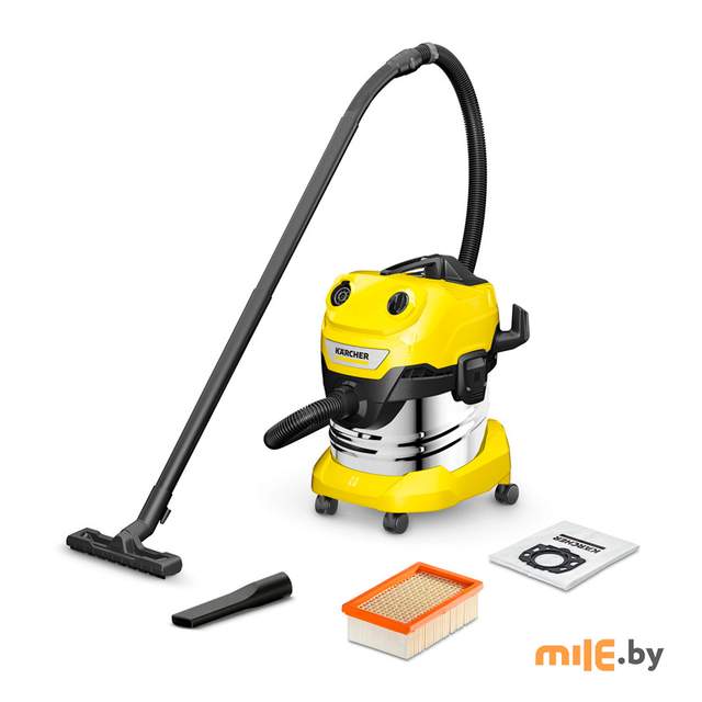 Пылесос сухой и влажной уборки Karcher WD 4 S V-20/5/22 *EU 1.628-260.0