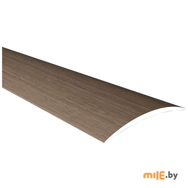 Порог алюминиевый 120-408Т КТМ 1800 x 40мм (ясень темный)