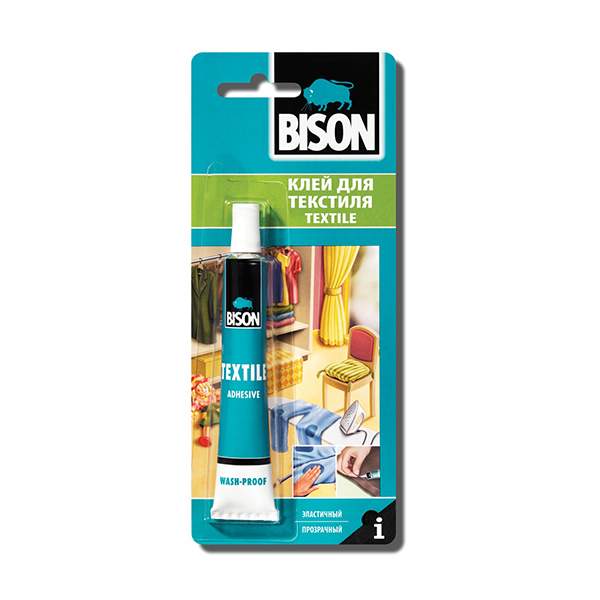 Клей для текстиля Bison TEXTILE ADHESIVE CRD 41 г
