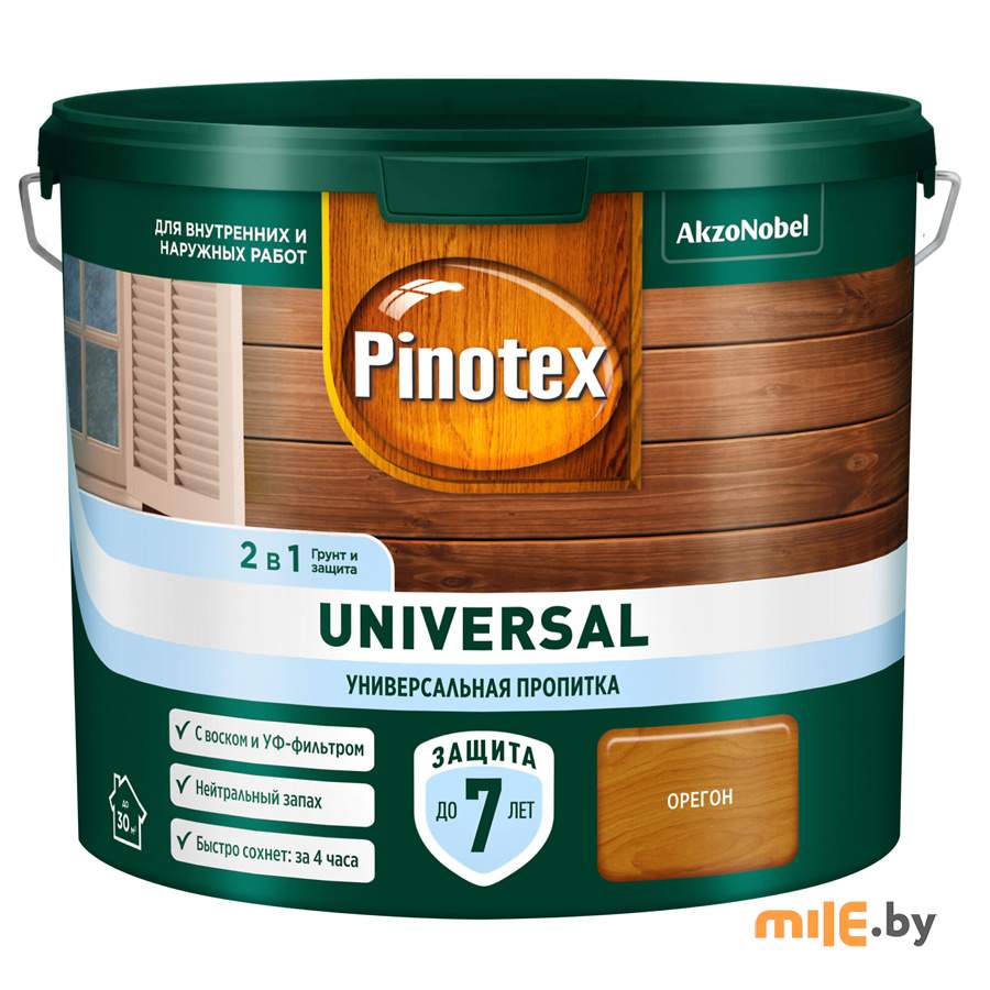 Пропитка Pinotex Universal 2 в 1 Орегон 2,5 л (5620688)
