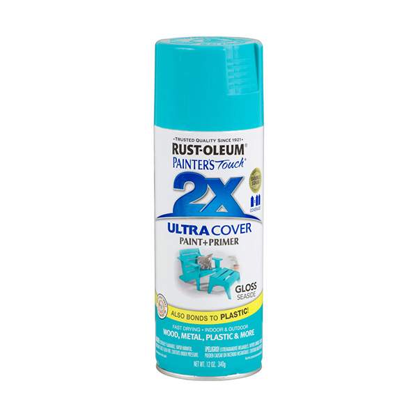 Краска акрило-алкидная Rust-Oleum Painters Touch Ultra Cover 2X 267116 глянцевая (лазурный берег)