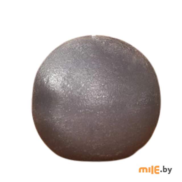 Свеча декоративная Melt (7,5 см) серая