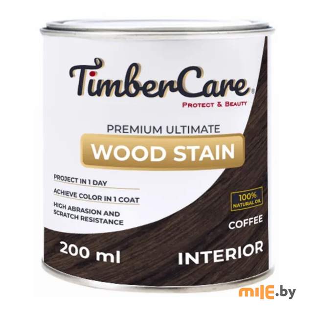 Масло тонирующее для дерева TimberCare 350019 (кофе) 0,2 л