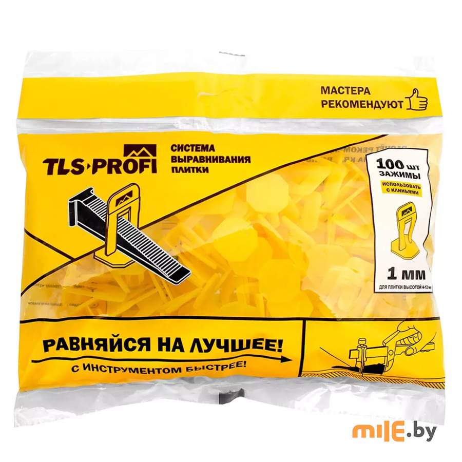 Зажим TLS Profi 1 мм (100 шт.)