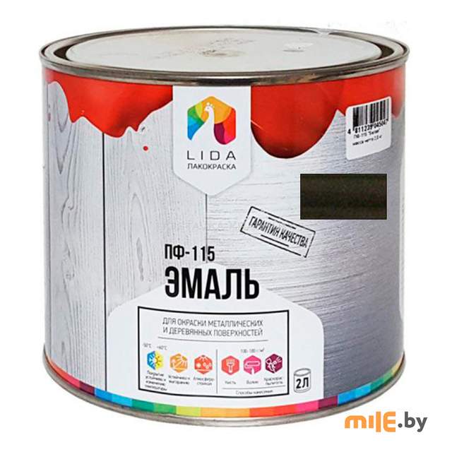Эмаль Lida ПФ-115 2 кг (защитный)