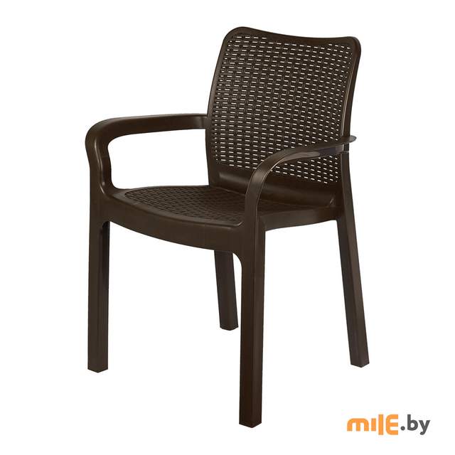 Стул пластиковый InGreen Rattan ING6182ГШК