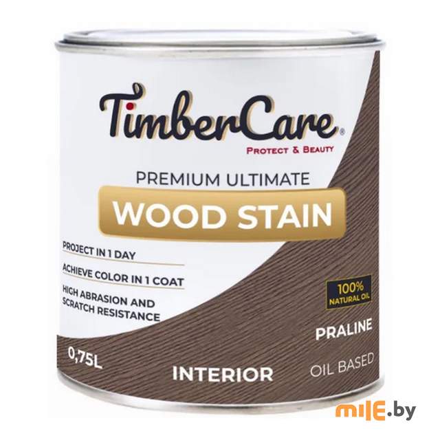 Масло тонирующее для дерева TimberCare 350034 (пралине)  0,75 л