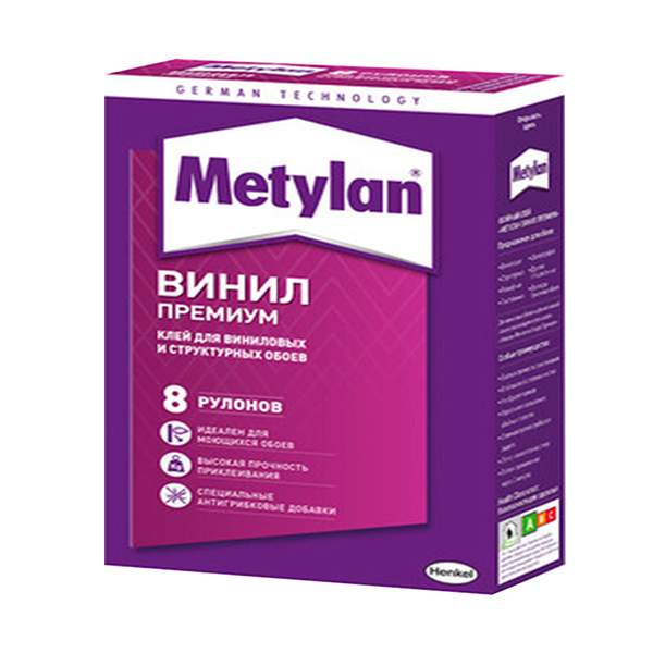 Клей для обоев Metylan Винил Премиум 250 г