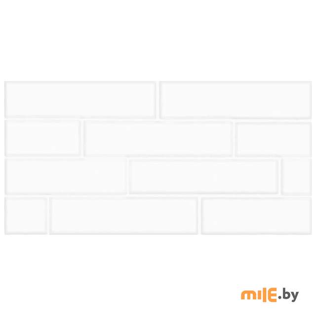 Плитка Beryoza Ceramica Snow Brick белый 300х600