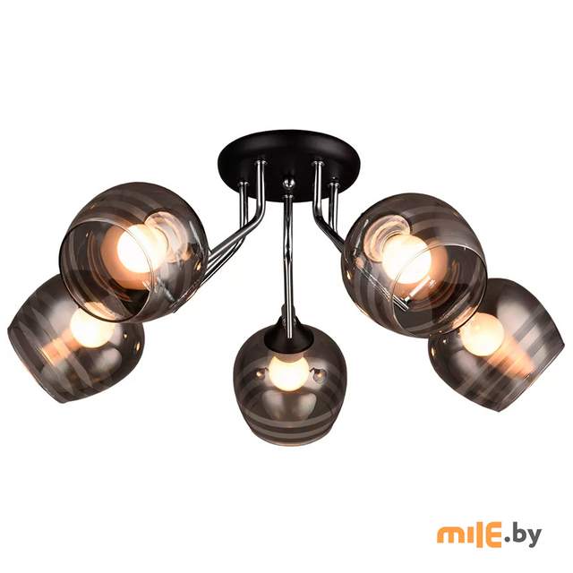 Люстра Imex MD.0889-5-S BK+CH