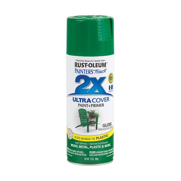 Краска акрило-алкидная Rust-Oleum Painters Touch Ultra Cover 2X 249100 глянцевая (зеленый луг)