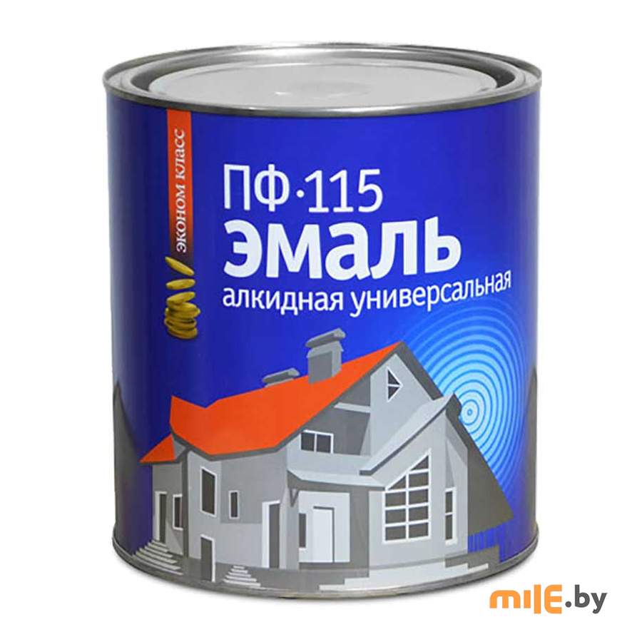 Эмаль Эконом ПФ-115 алкидная универсальная ярко-голубая 1,8 кг