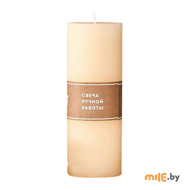 Свеча декоративная Melt (7,5x20 см) слоновая кость