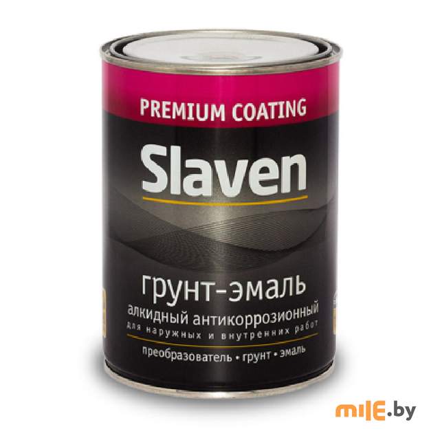 Грунт-эмаль Slaven жёлтая 0,5 кг