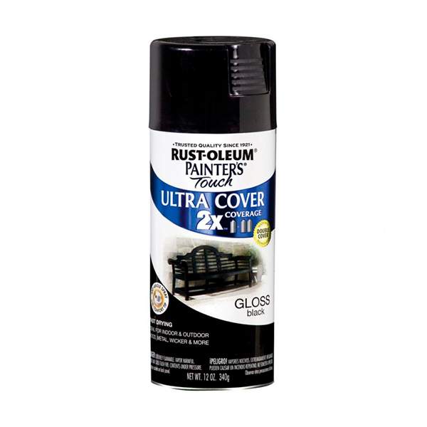 Аэрозольная краска Rust-Oleum Painters Touch 249122 340 мл (чёрный)