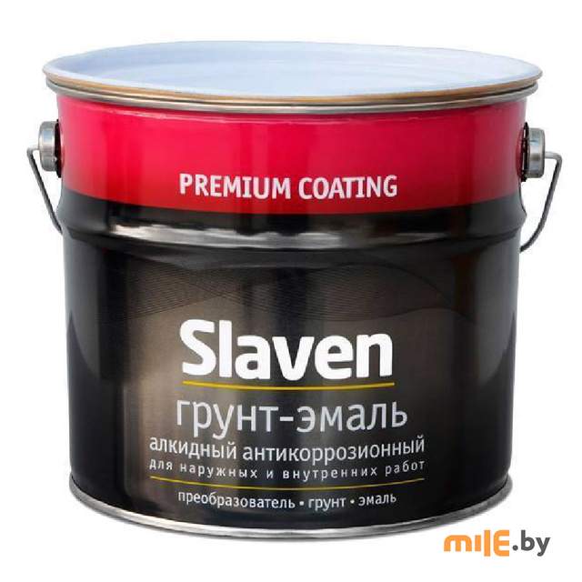 Грунт-эмаль Slaven светло-голубой 3,2 кг