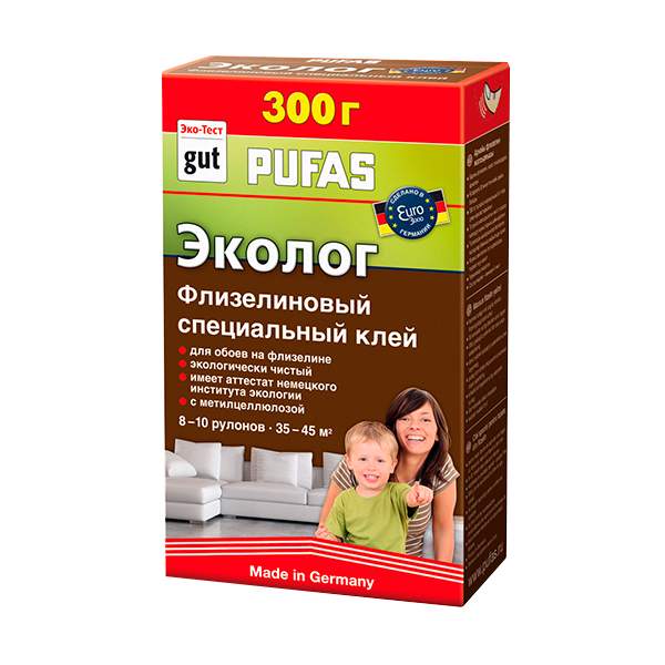 Клей для обоев PUFAS Ecolog Vlies Euro 300