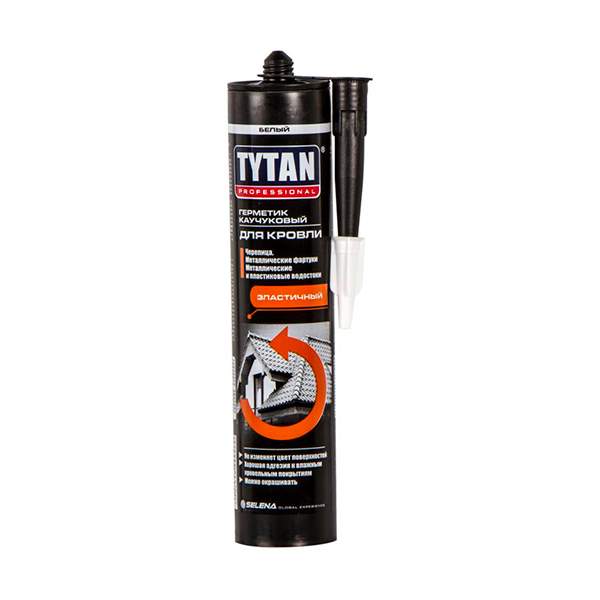 Герметик каучуковый Tytan Professional (99468) (белый) 310 мл