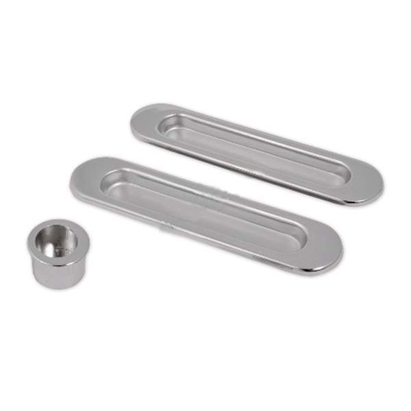 Ручка для раздвижных дверей 02 PS  CP PALLADIUM