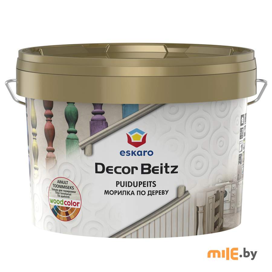 Морилка по дереву Eskaro Decor Beitz (Декор Бейц) 2,7 л
