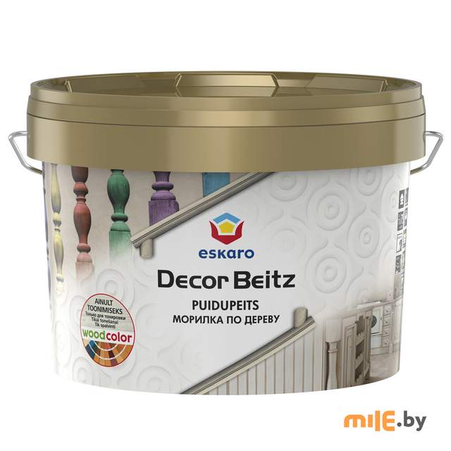 Морилка по дереву Eskaro Decor Beitz (Декор Бейц) 2,7 л