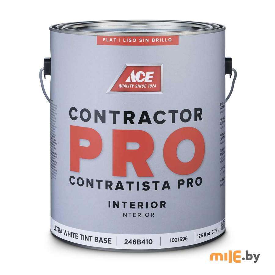 Краска под колеровку Ace Contractor Pro Flat Interior 246B433-2 (HI-Midtone Base) 0,946 л