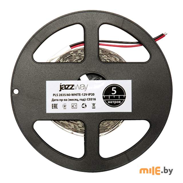 Светодиодная лента JazzWay PLS 2835-60 2858023 (белый) 3500К