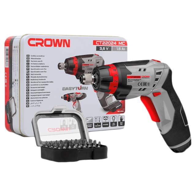 Шуруповерт Crown CT22024 BMC