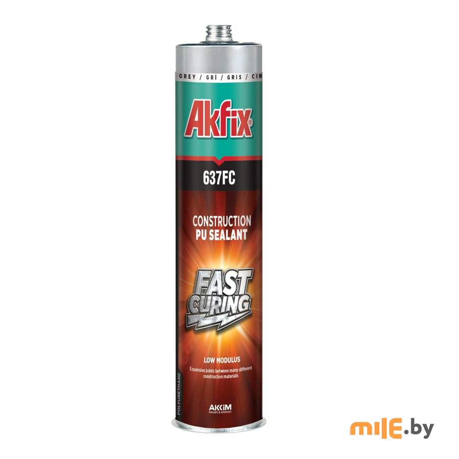 Герметик Akfix 637FC ПУ 310 мл (черный)