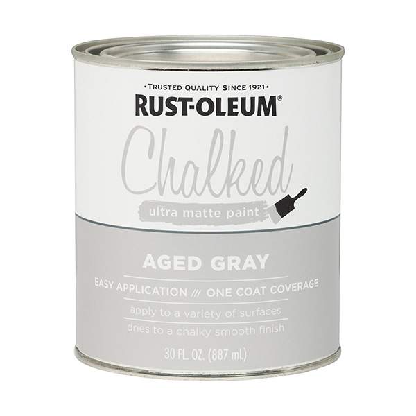 Краска Rust-Oleum Chalked Paint 285143 матовая 0,887 (серый состаренный)