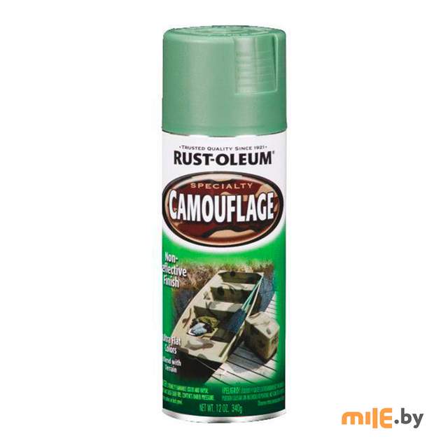 Краска акрилатная Rust-Oleum 1920830 (зелёный армейский)