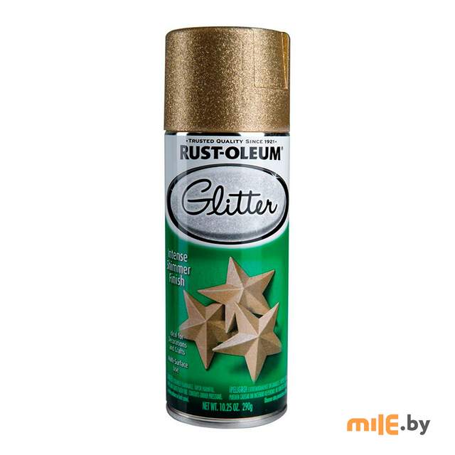 Глиттер-спрей покрытие Rust-oleum 267689 (золото)