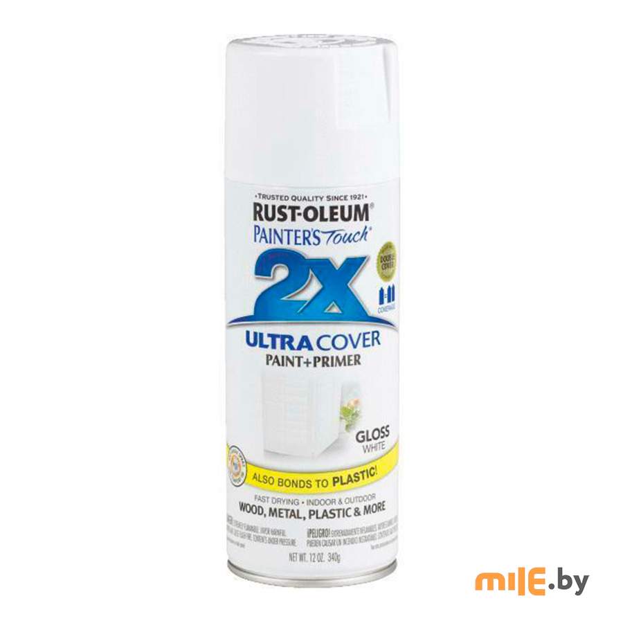 Аэрозольная краска Rust-Oleum Painters Touch 249090 340 мл (белый)