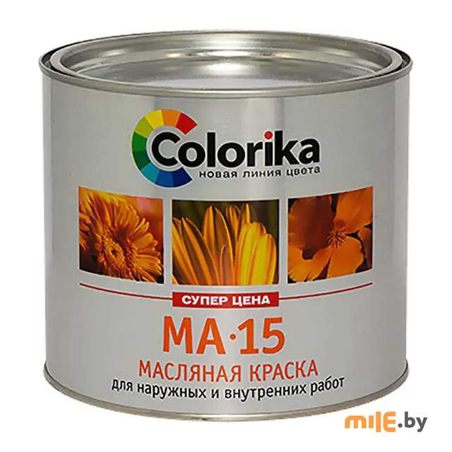 Краска Colorika МА-15 белая 2,1 кг