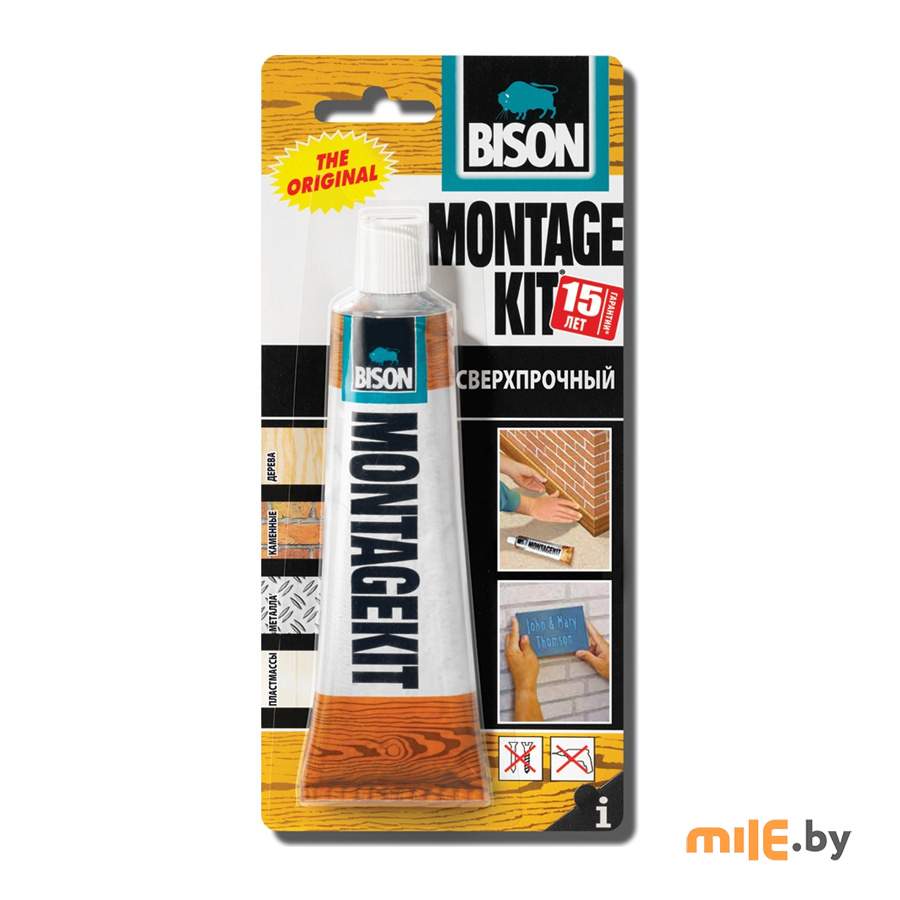 Клей монтажный Bison Montagekit CRD 125 г