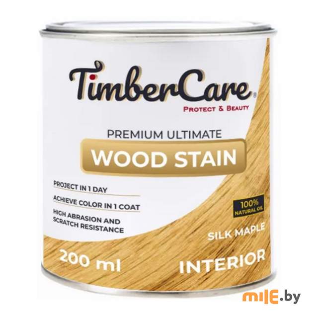 Масло тонирующее для дерева TimberCare 350021 (шелковистый клен) 0,2 л
