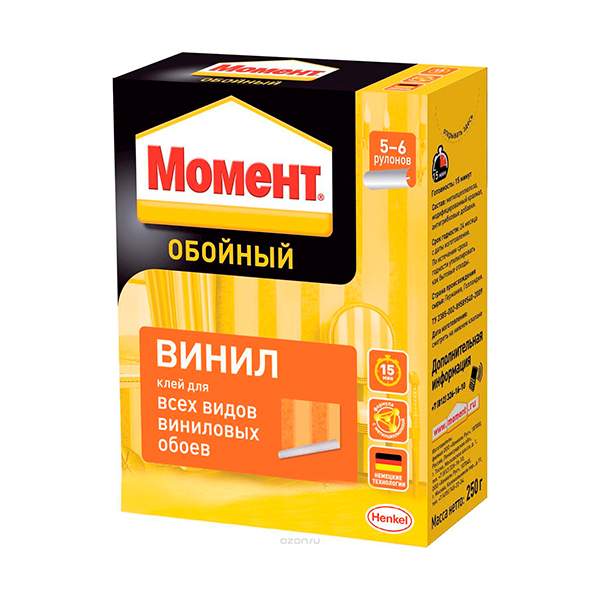 Клей для обоев Момент Винил 250 г
