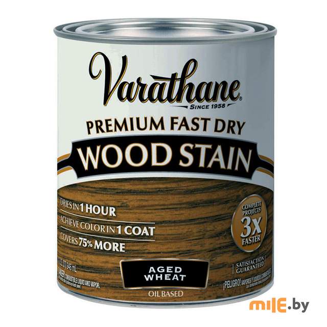 Масло Varathane FAST DRY быстросохнущее тонирующее 0,946 л (спелая пшеница)