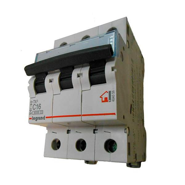 Автоматический выключатель TX3 3P C 16A 6kA 3M Legrand 404056-00.00-00.00-01.01