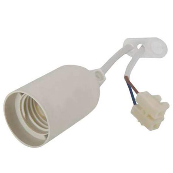 Патрон ELECTRALINE E27 4A с кабелем ПВС 2x0,75 20см белый 71150