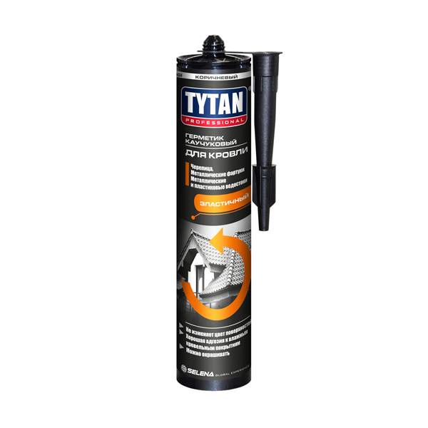 Герметик каучуковый Tytan Professional (91691) (коричневый) 310 мл